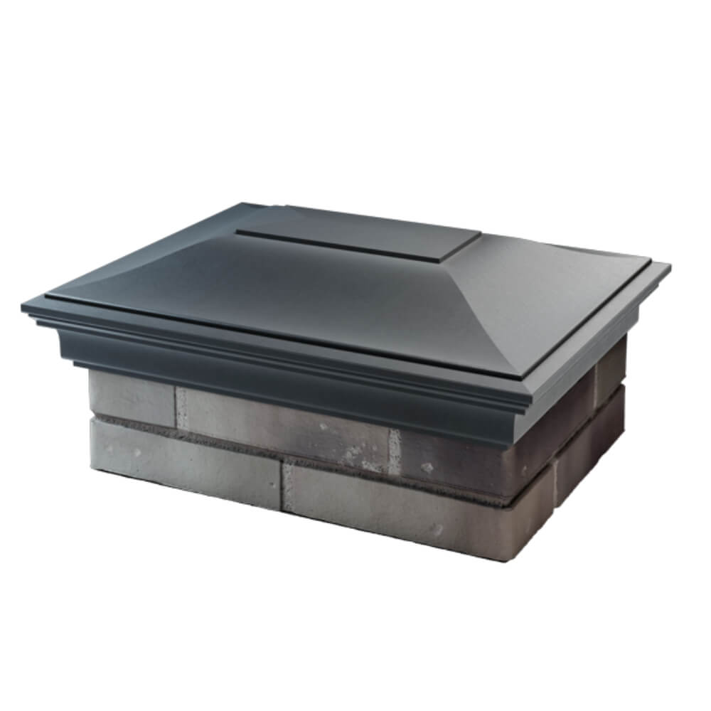 Колпак Zking Монблан Серый на столб 2х1.5 кирпича (515х385мм) в Вологде фото