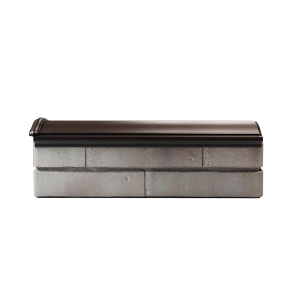 Парапет Zking Монблан Коричневый посадка на 0.5 кирпича (130мм) в Вологде фото