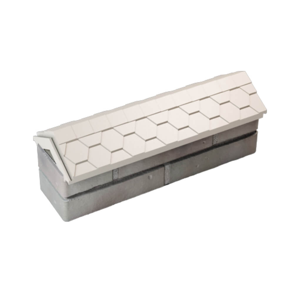 Парапет Zking Эверест Бежевый с посадкой на 0.5 кирпича (130мм) в Вологде фото