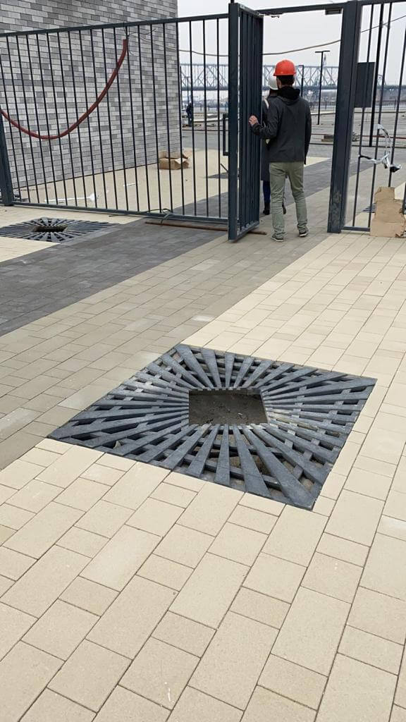 Приствольная решетка для дерева ZKING ATMOSPHERE 1.2х1.2м Черная в Вологде фото