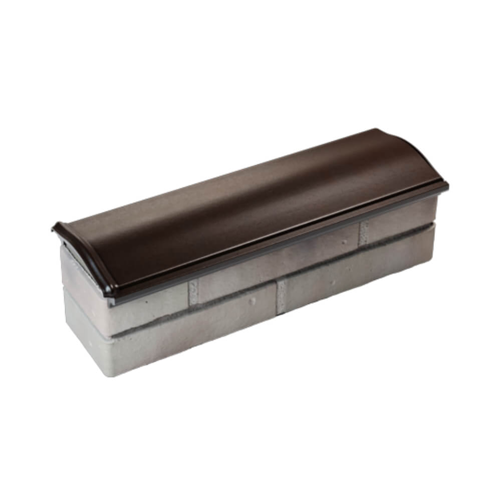 Парапет Zking Монблан Коричневый посадка на 0.5 кирпича (130мм) в Вологде фото