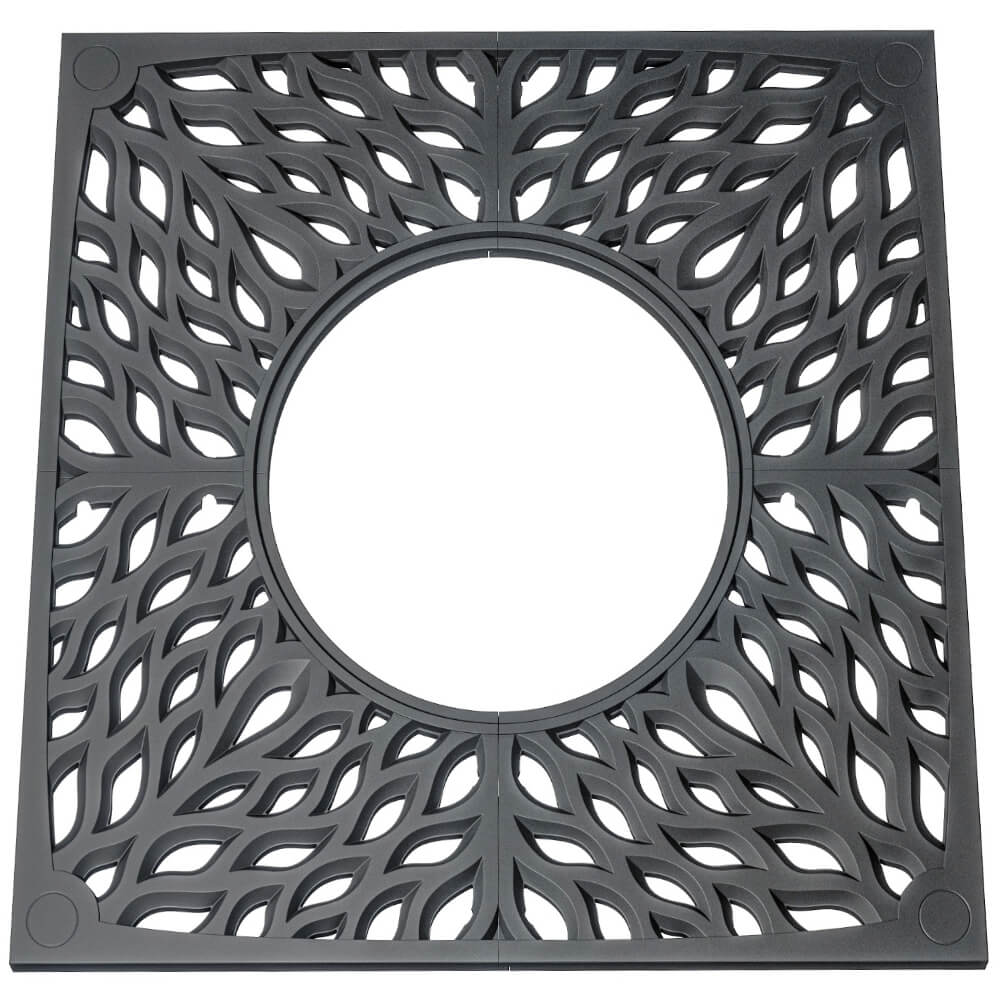 Приствольная решетка для дерева ZKING CRUST 2х2м Черная Вологда фото