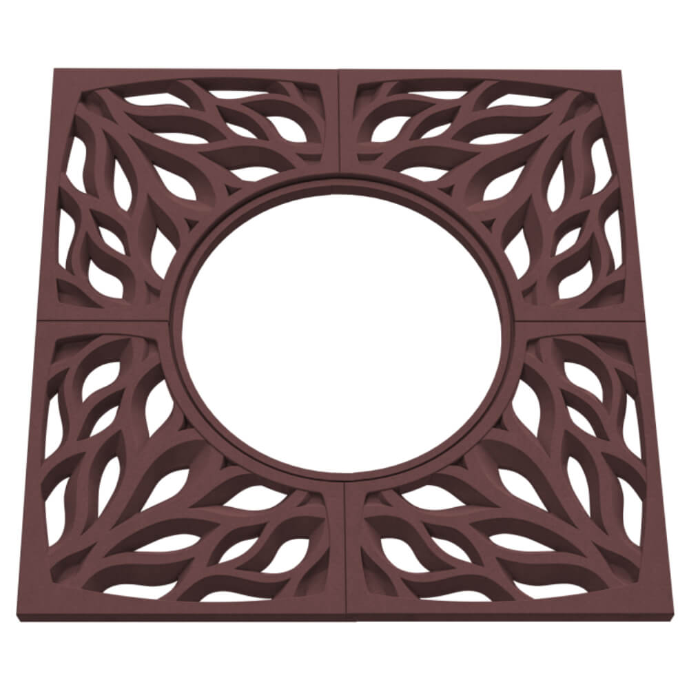 Приствольная решетка для дерева ZKING CRUST 1.2х1.2м Коричневая в Вологде фото