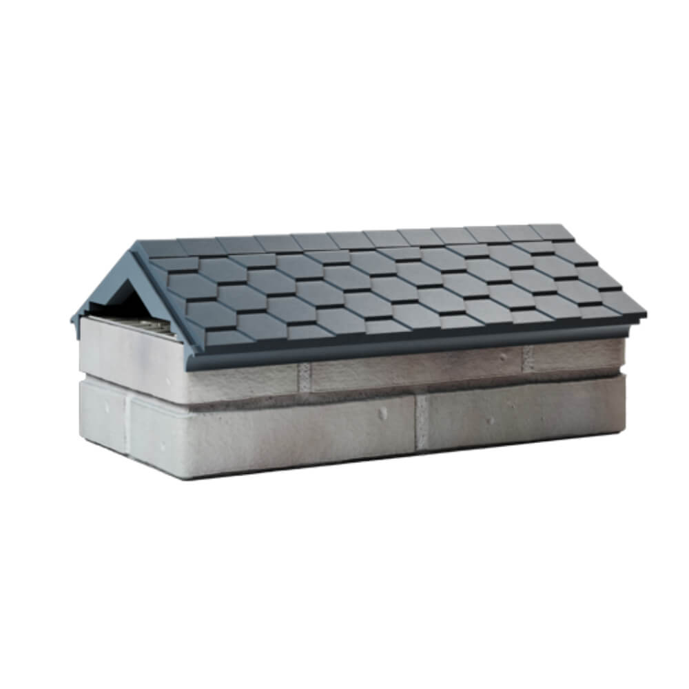 Парапет Zking Эверест Серый с посадкой на 1 кирпич (200/225/255мм) Вологда фото