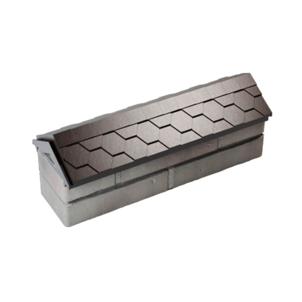 Парапет Zking Эверест Коричневый с посадкой на 0.5 кирпича (130мм) в Вологде фото