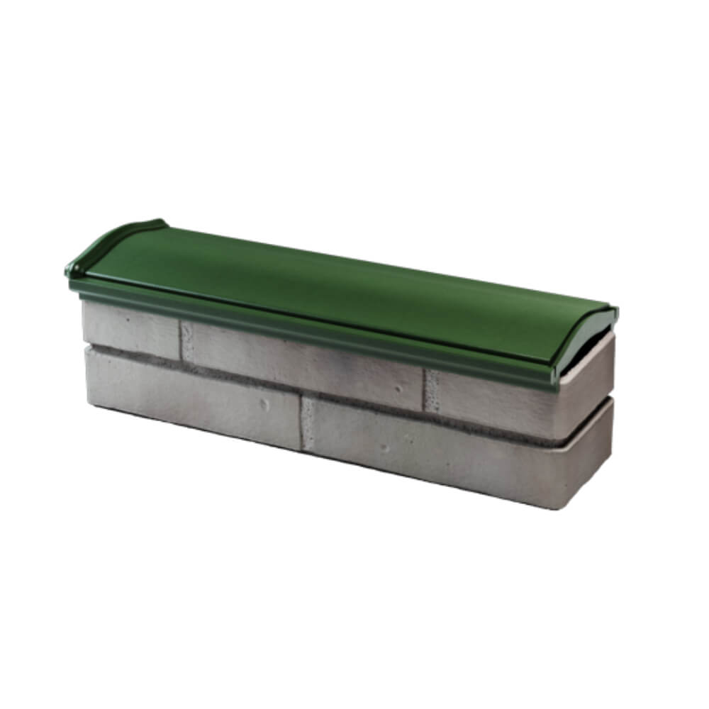 Парапет Zking Монблан Зеленый посадка на 0.5 кирпича (130мм) в Вологде фото