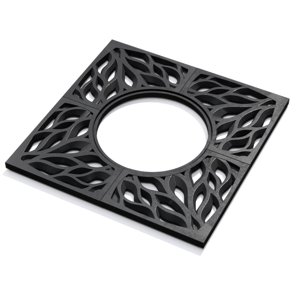 Приствольная решетка для дерева ZKING CRUST 1.2х1.2м Черная в Вологде фото