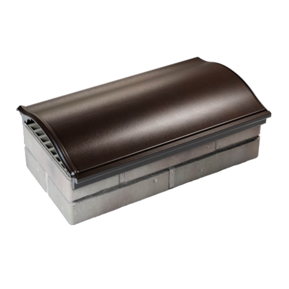 Парапет Zking Монблан Коричневый посадка на 1 кирпич (200/225/255мм) в Вологде фото