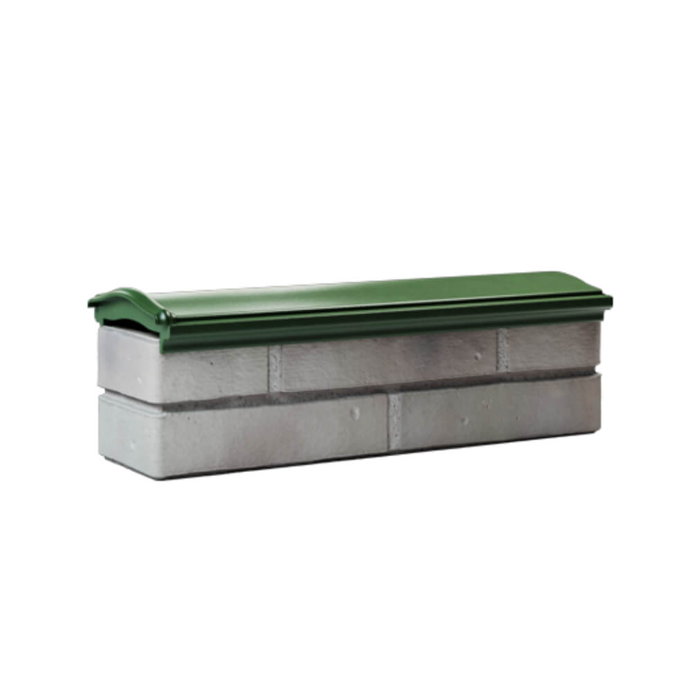 Парапет Zking Монблан Зеленый посадка на 0.5 кирпича (130мм) Вологда фото