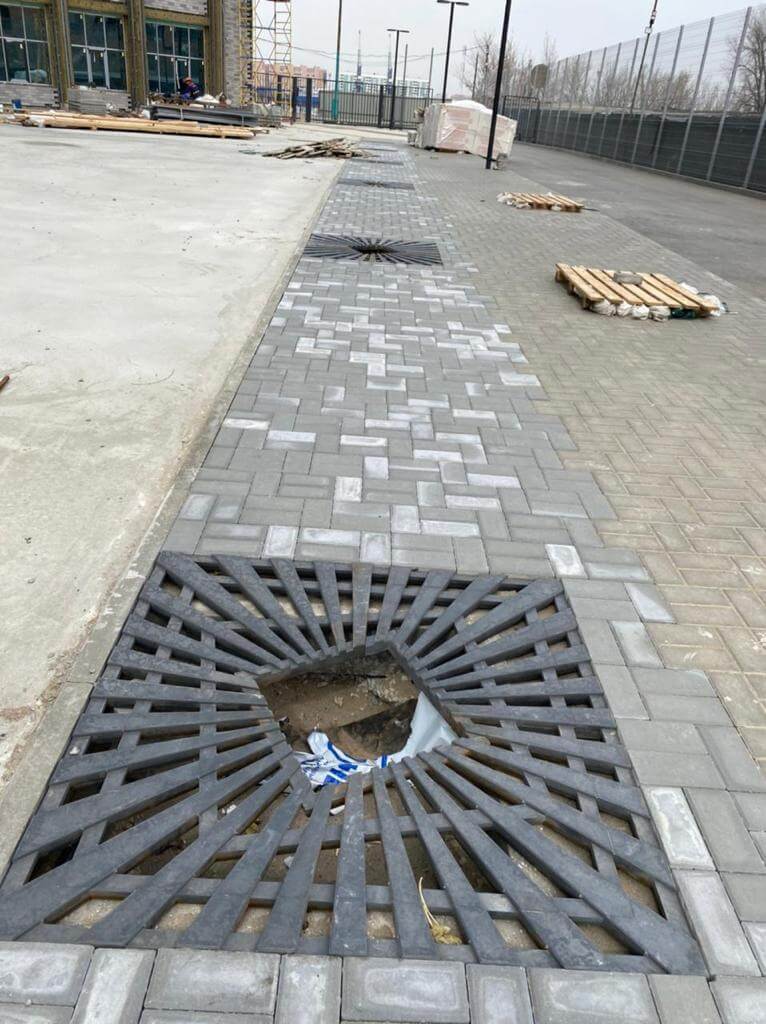 Приствольная решетка для дерева ZKING ATMOSPHERE 1.2х1.2м Черная в Вологде фото