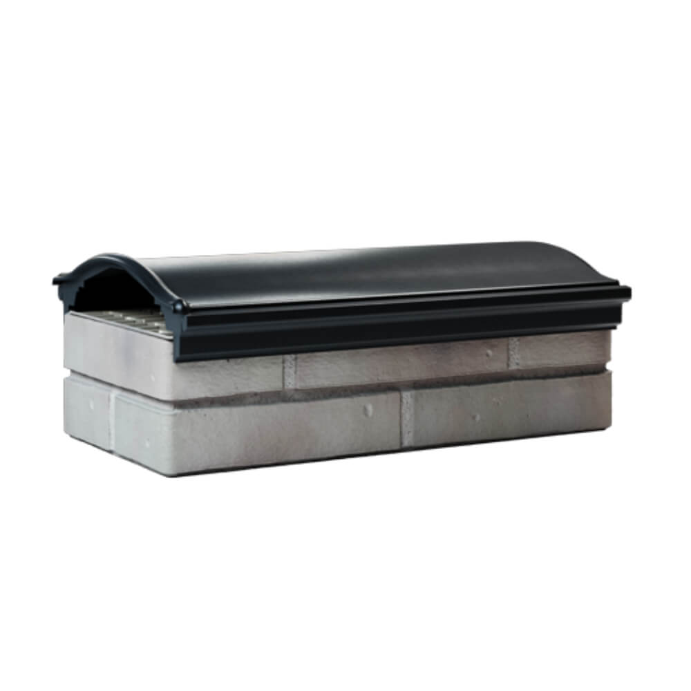 Парапет Zking Монблан Черный посадка на 1 кирпич (200/225/255мм) Вологда фото