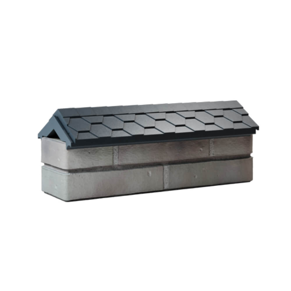 Парапет Zking Эверест Серый с посадкой на 0.5 кирпича (130мм) Вологда фото