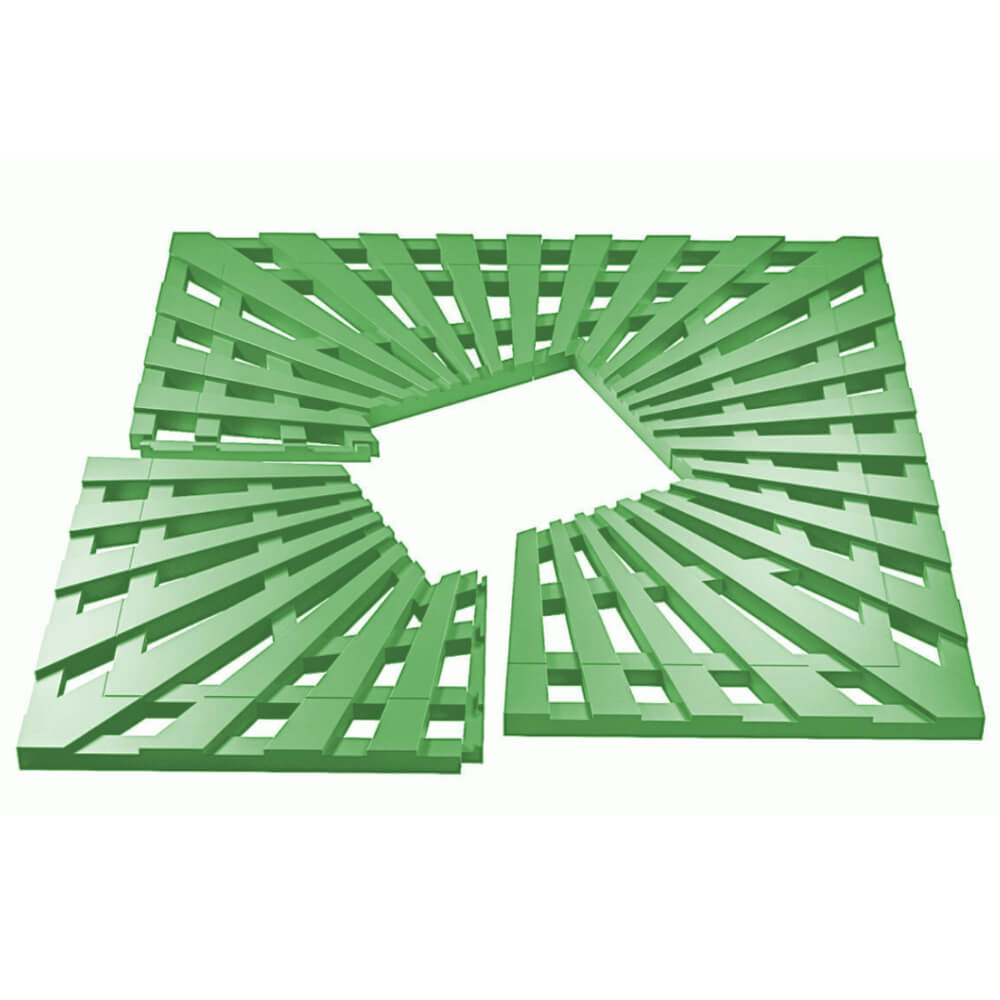 Приствольная решетка для дерева ZKING ATMOSPHERE 1.2х1.2м Зеленая в Вологде фото