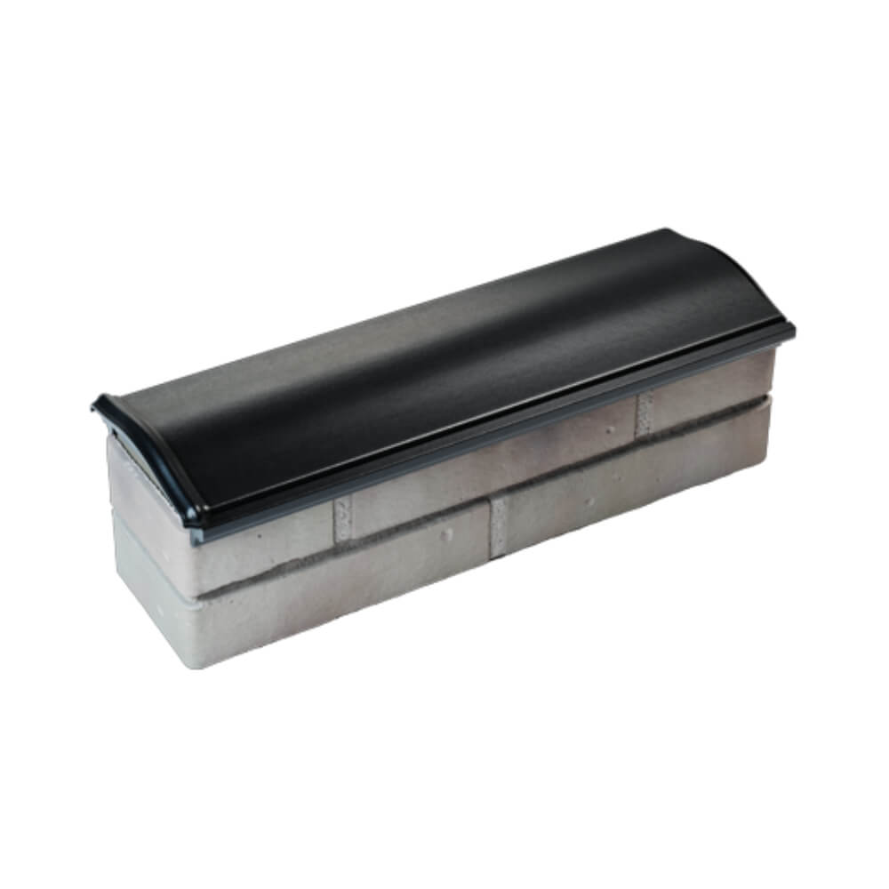 Парапет Zking Монблан Черный посадка на 0.5 кирпича (130мм) в Вологде фото