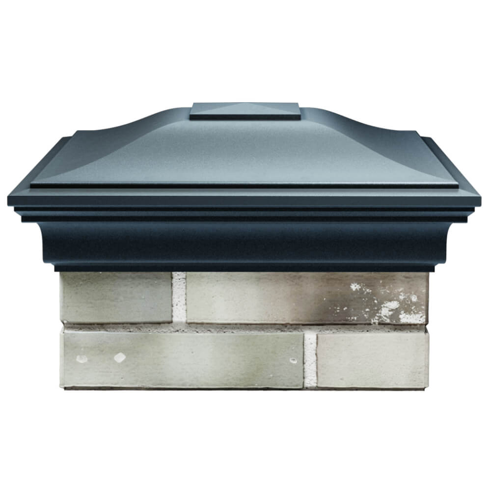 Колпак Zking Монблан Серый на столб 1.5х1.5 кирпича (385х385мм) Вологда фото