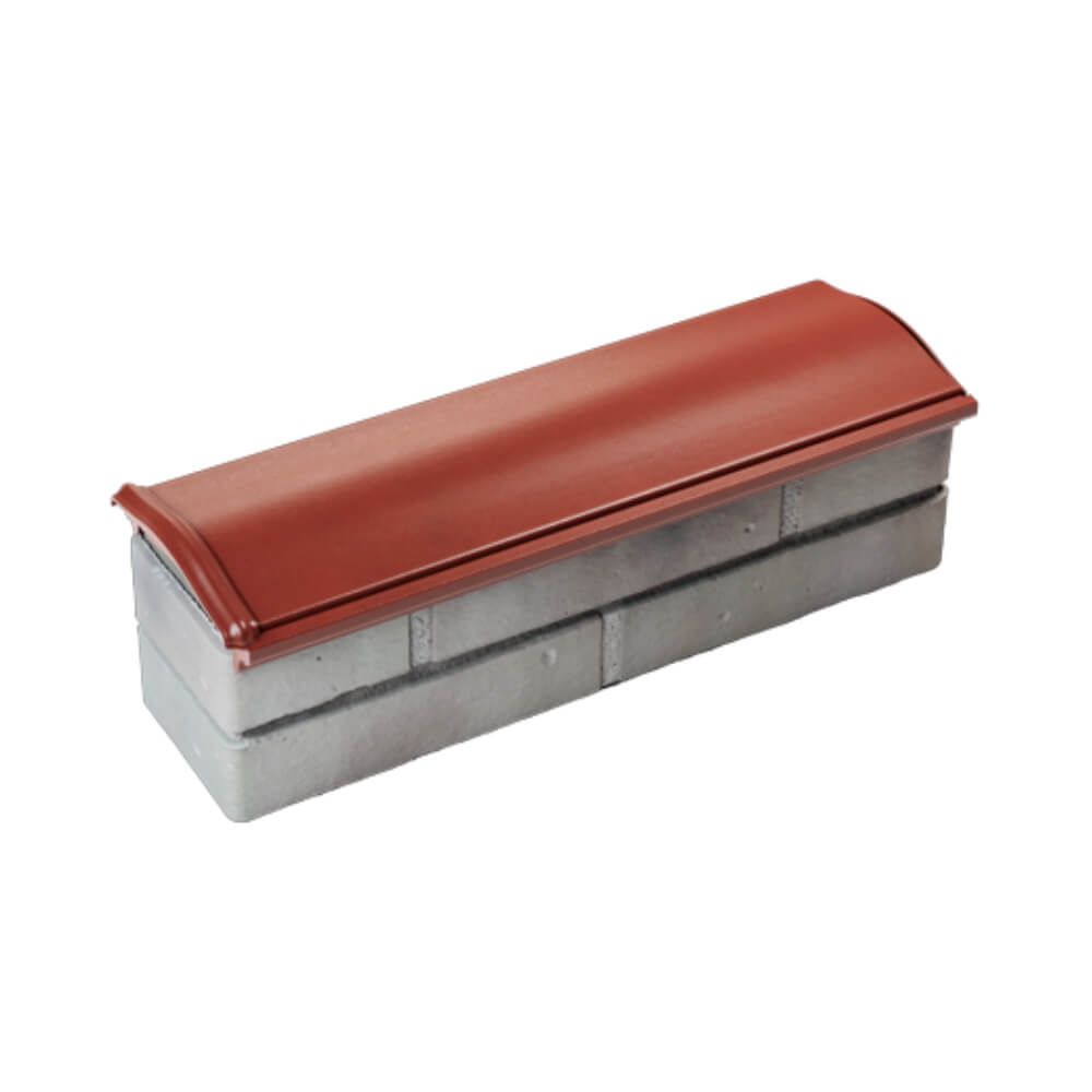 Парапет Zking Монблан Красный посадка на 0.5 кирпича (130мм) в Вологде фото