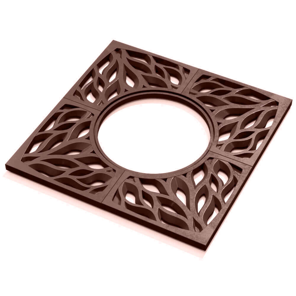 Приствольная решетка для дерева ZKING CRUST 1.2х1.2м Коричневая в Вологде фото