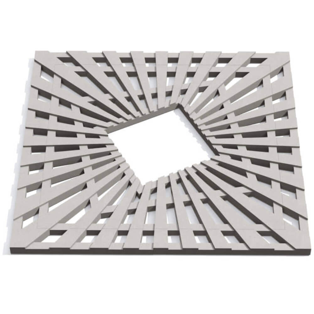 Приствольная решетка для дерева ZKING ATMOSPHERE 1.2х1.2м Бежевая Вологда фото