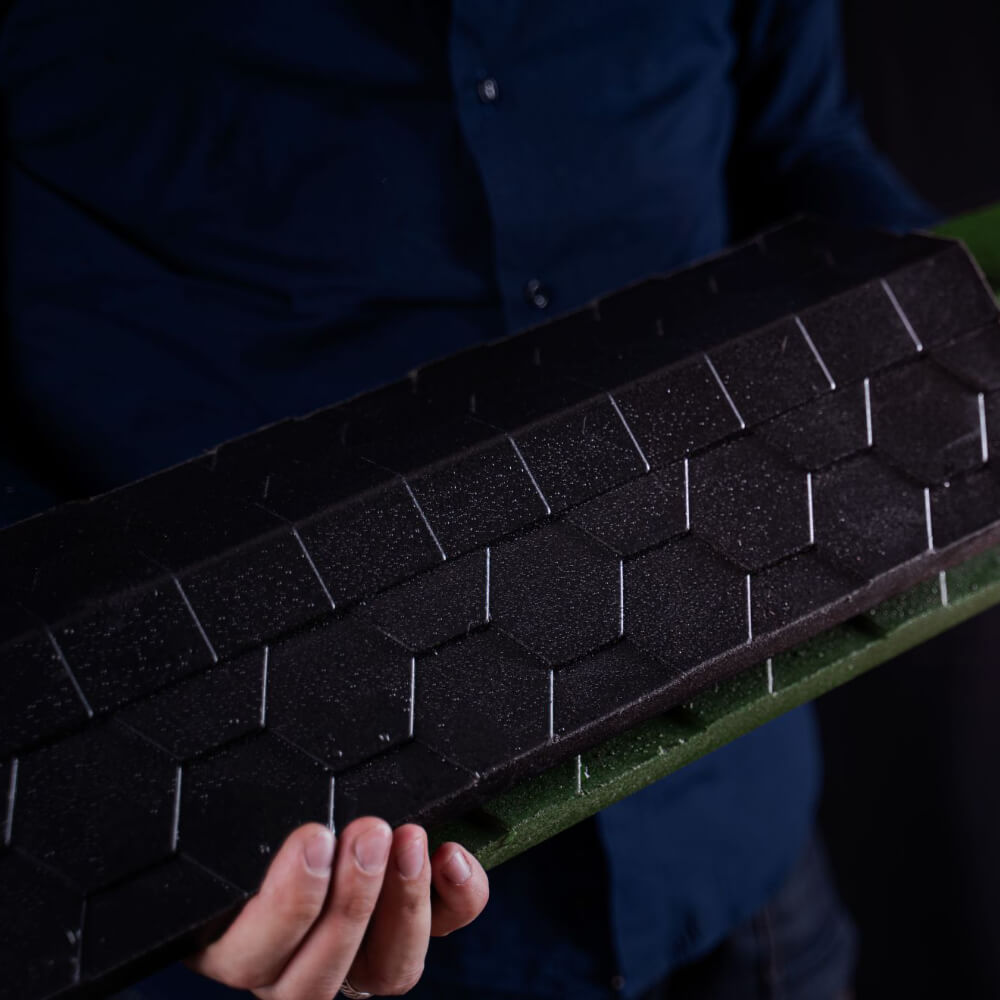 Парапет Zking Эверест Черный с посадкой на 1 кирпич (200/225/255мм) в Вологде фото