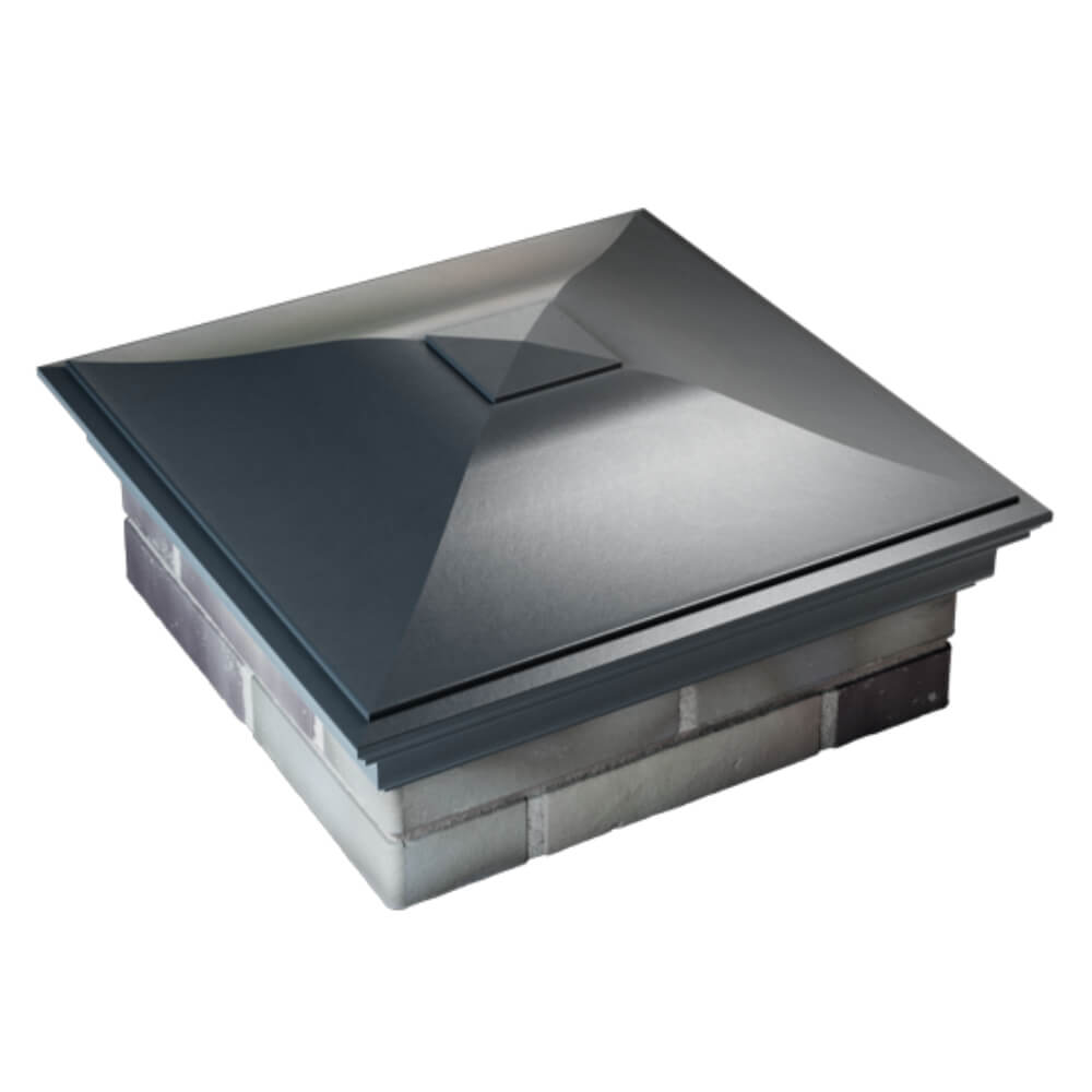 Колпак Zking Монблан Серый на столб 2х2 кирпича (515х515мм) Вологда фото