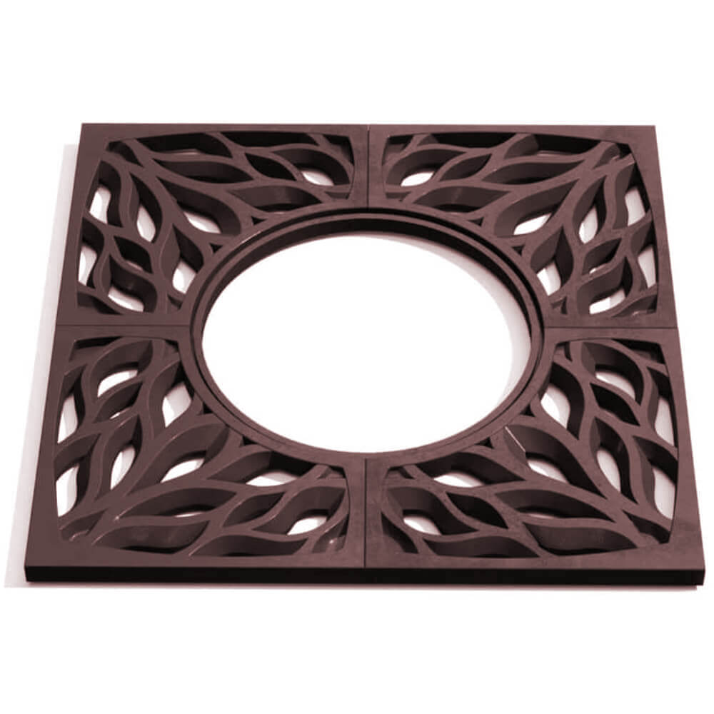 Приствольная решетка для дерева ZKING CRUST 1.2х1.2м Коричневая Вологда фото