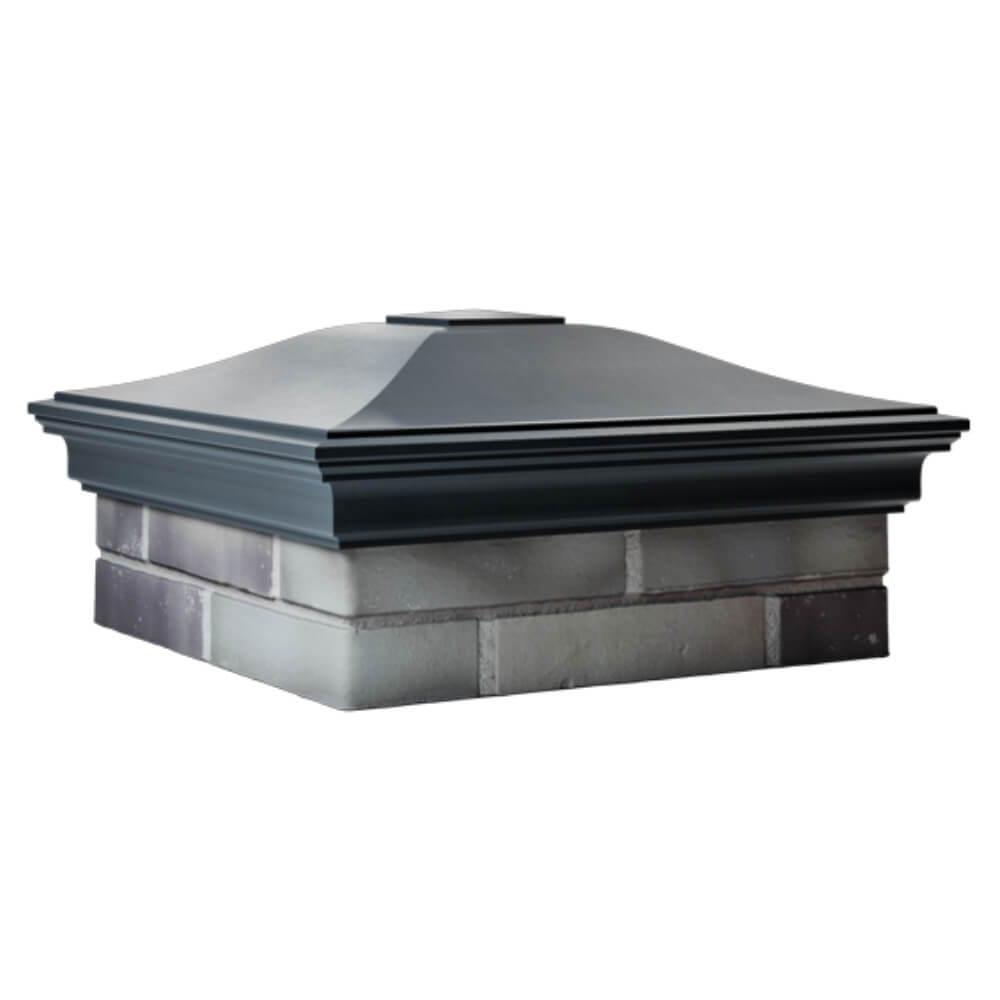 Колпак Zking Монблан Серый на столб 2х2 кирпича (515х515мм) в Вологде фото