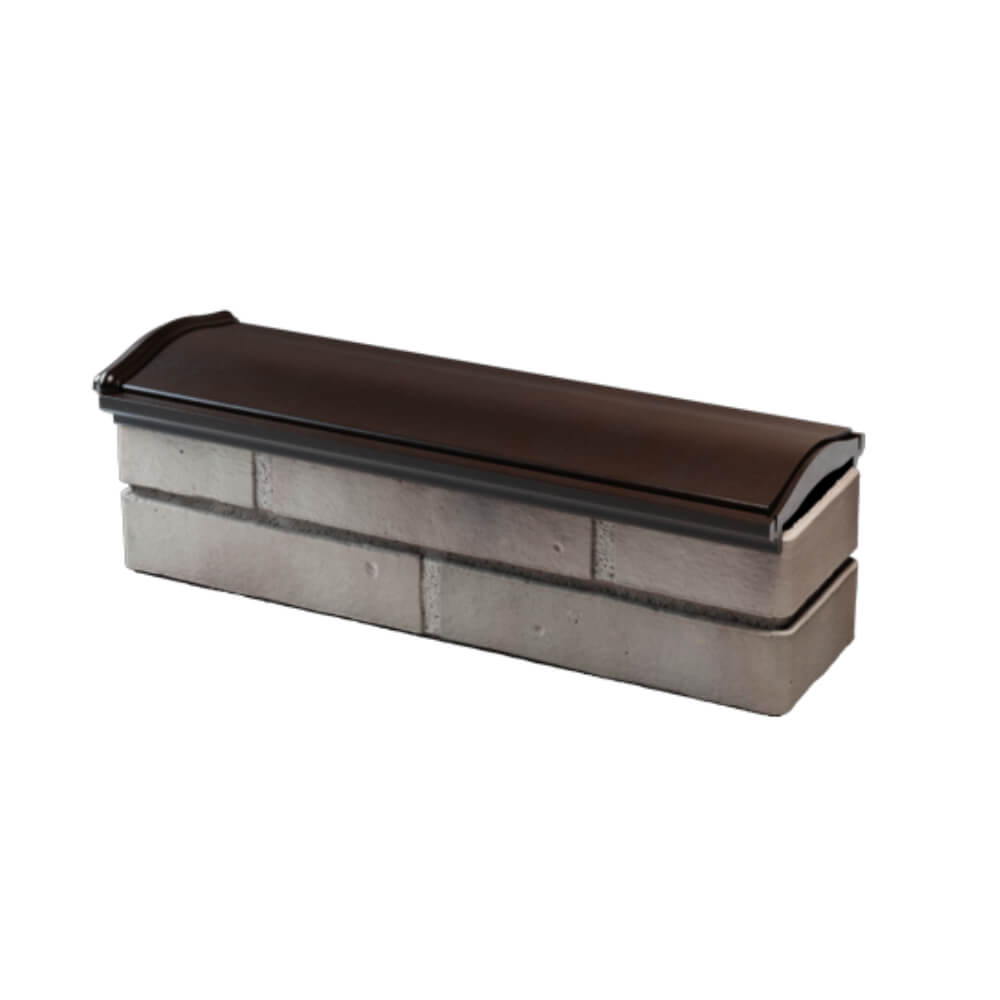 Парапет Zking Монблан Коричневый посадка на 0.5 кирпича (130мм) в Вологде фото