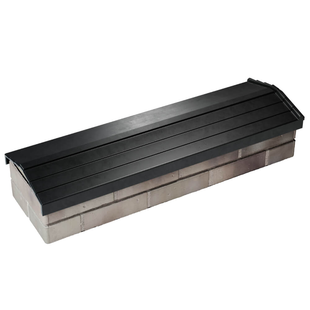 Парапет Zking Бона ХайТек Черный посадка на 0.5 кирпича (130мм) в Вологде фото