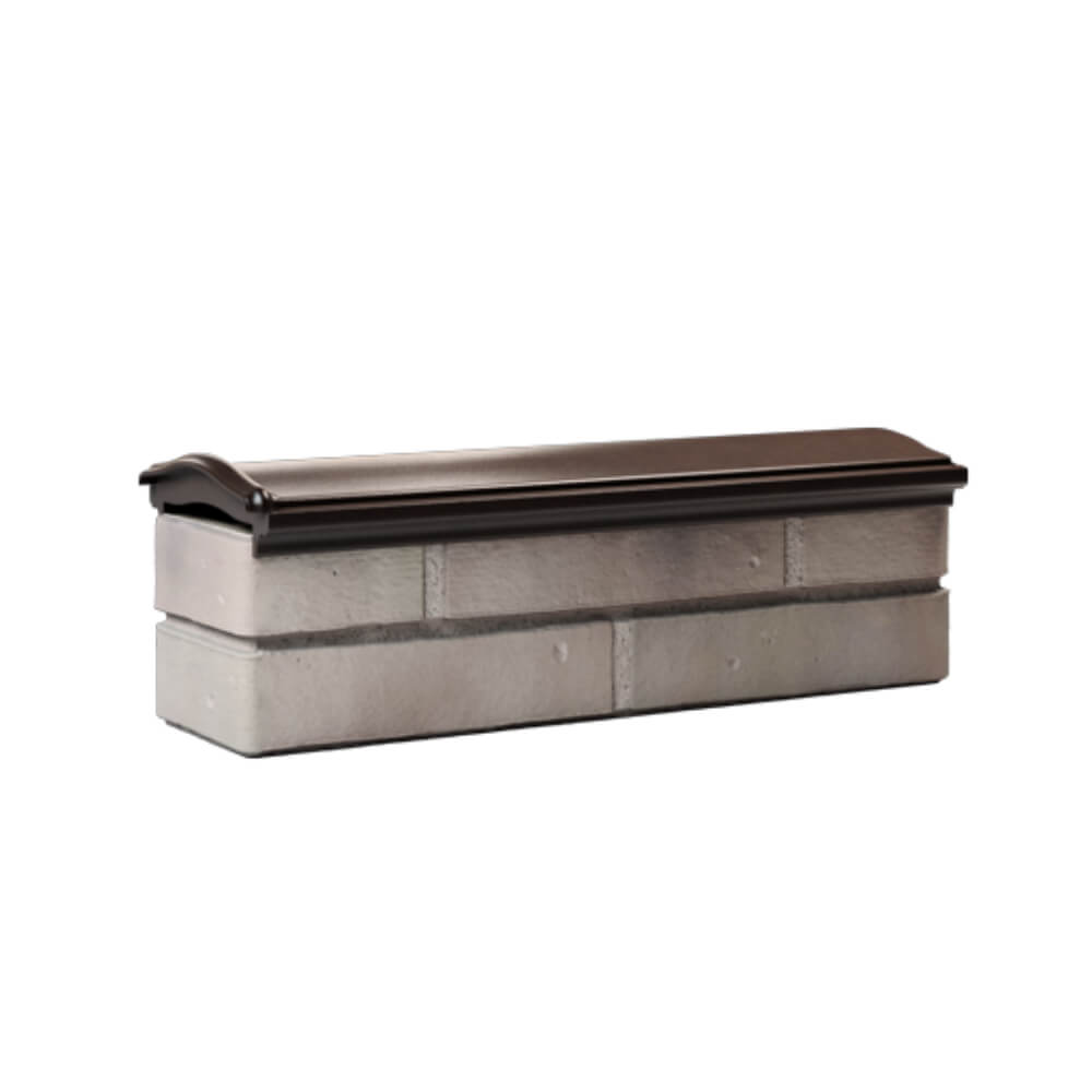 Парапет Zking Монблан Коричневый посадка на 0.5 кирпича (130мм) Вологда фото