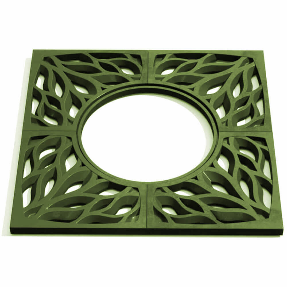 Приствольная решетка для дерева ZKING CRUST 1.2х1.2м Зеленая Вологда фото