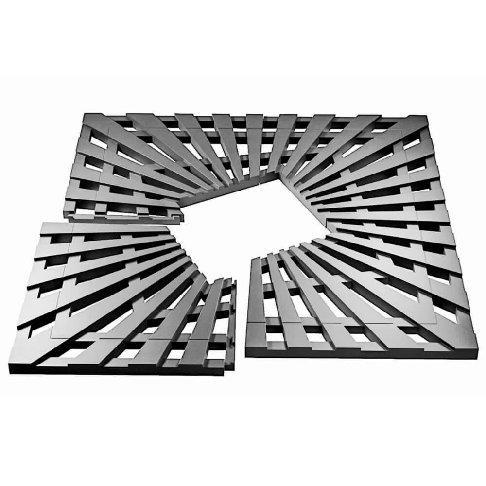 Приствольная решетка для дерева ZKING ATMOSPHERE 1.2х1.2м Серая в Вологде фото