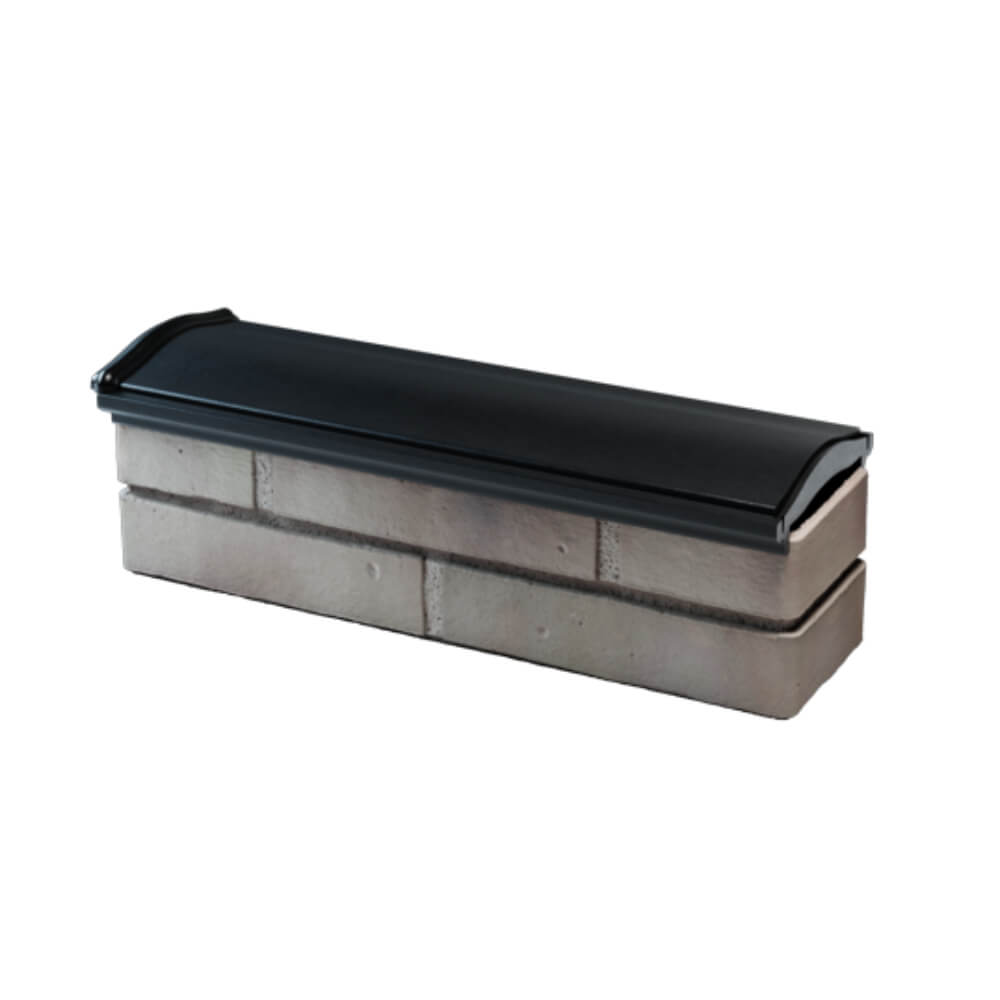 Парапет Zking Монблан Черный посадка на 0.5 кирпича (130мм) в Вологде фото