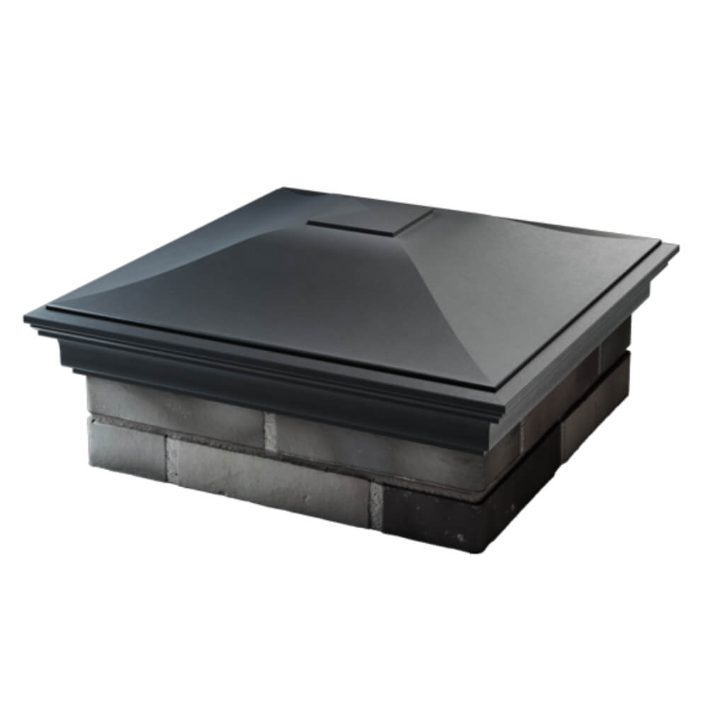 Колпак Zking Монблан Серый на столб 2х2 кирпича (515х515мм) в Вологде фото