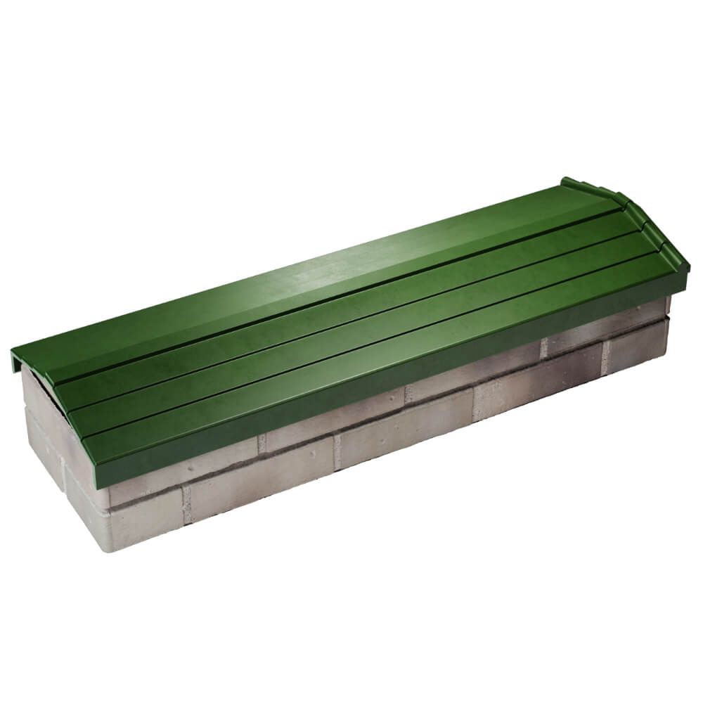 Парапет Zking Бона ХайТек Зеленый посадка на 0.5 кирпича (130мм) в Вологде фото