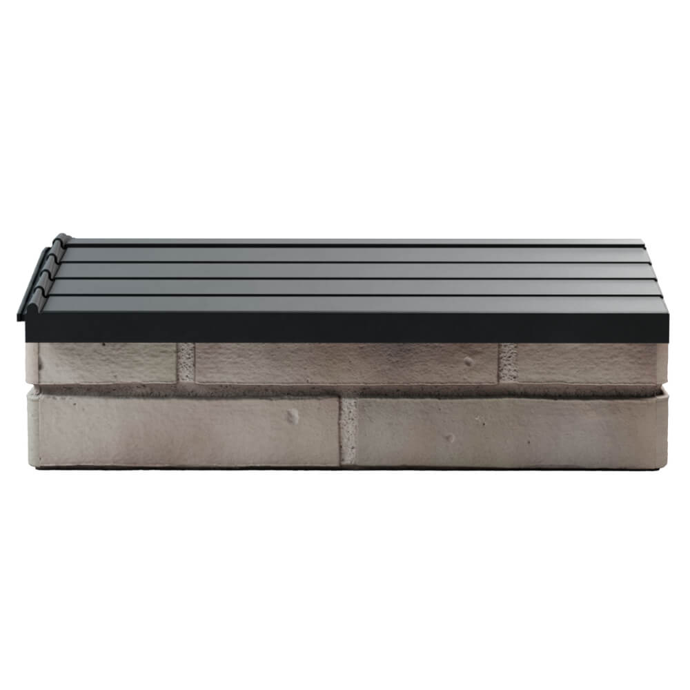 Парапет Zking Бона ХайТек Серый с посадкой на 1 кирпич (200/225/255мм) в Вологде фото