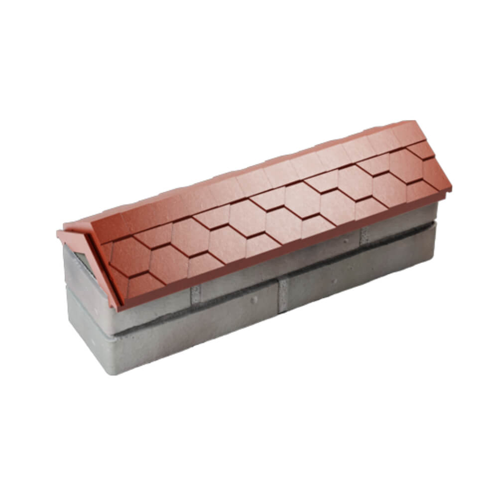 Парапет Zking Эверест Красный с посадкой на 0.5 кирпича (130мм) в Вологде фото