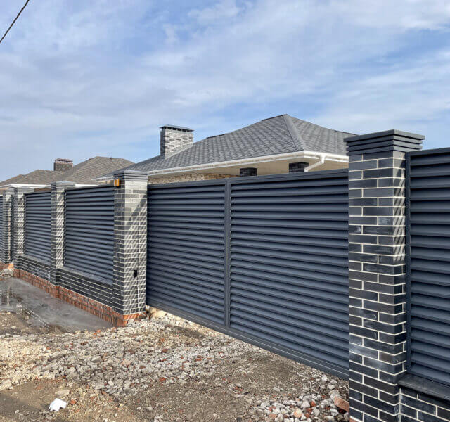 Колпак Zking Бона ХайТек Серый на столб 1.5х1.5 кирпича (385х385мм) в Вологде фото