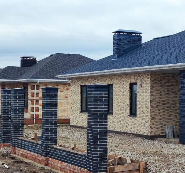 Колпак Zking Бона ХайТек Серый на столб 1.5х1.5 кирпича (385х385мм) в Вологде фото