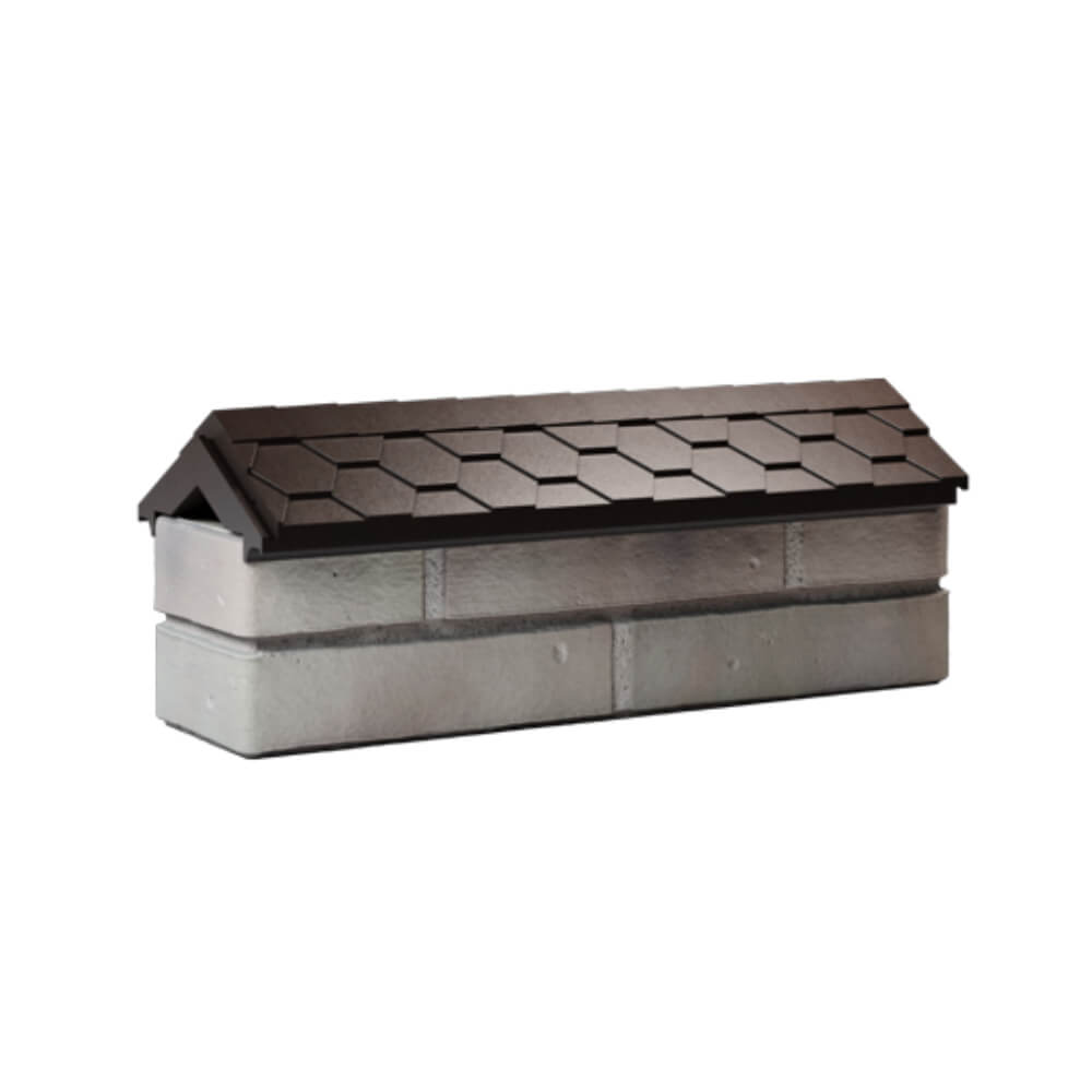 Парапет Zking Эверест Коричневый с посадкой на 0.5 кирпича (130мм) Вологда фото