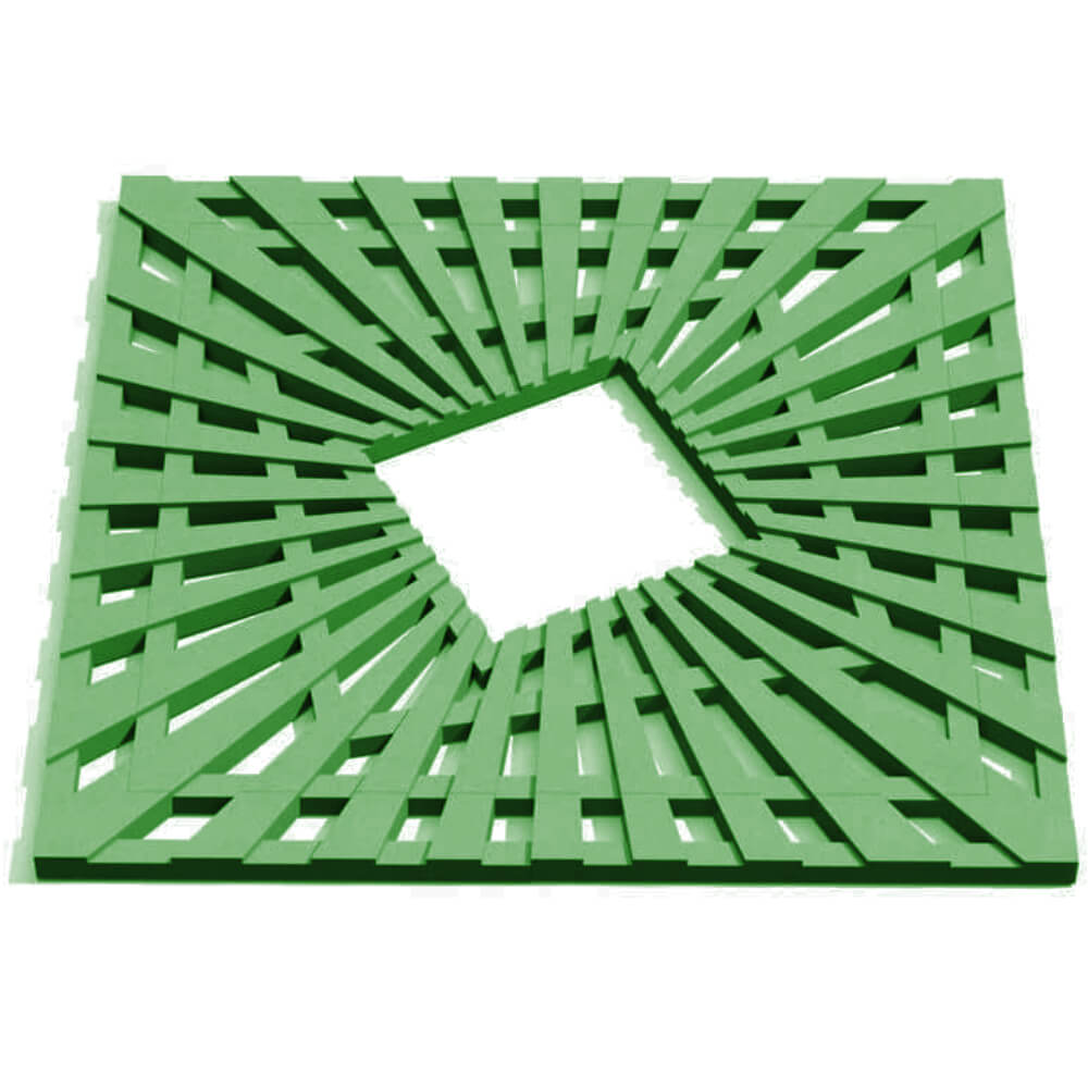 Приствольная решетка для дерева ZKING ATMOSPHERE 1.2х1.2м Зеленая Вологда фото