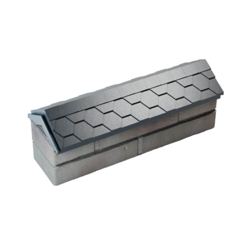 Парапет Zking Эверест Серый с посадкой на 0.5 кирпича (130мм) в Вологде фото