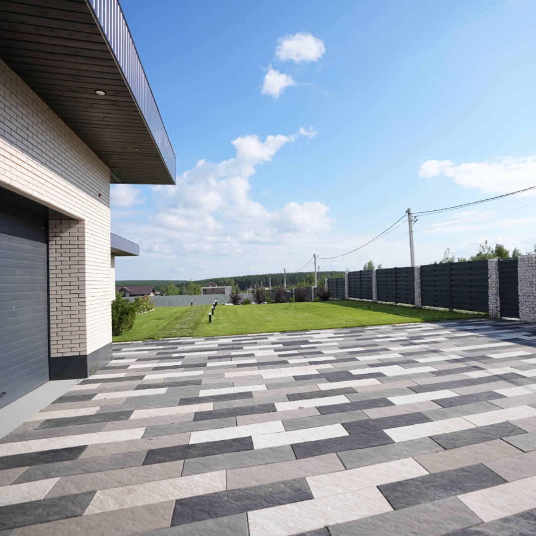 Шаговая плита STONE Графитовый Серый 990х330х55мм в Вологде фото